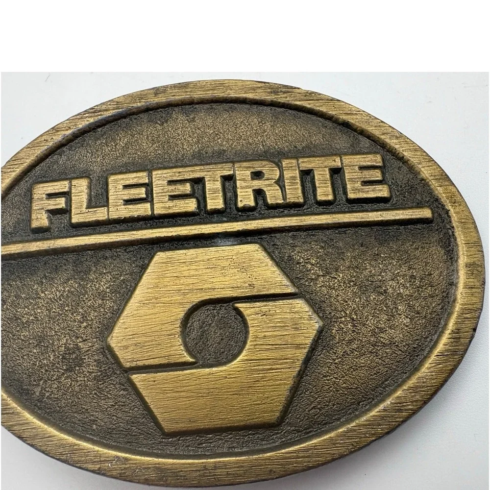 Vintage Fleetrite International Harvester‎ Belt Buckle OEM Parts Rockford IL
